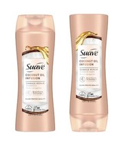 Suave Coconut Oil Infusion Shampoo  Conditioner 12.6 Oz Lot 2