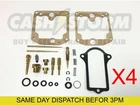 4 X Kawasaki Z1000 A1 A2 KZ / KZ1000 Carb Carburettor Repair Kit
