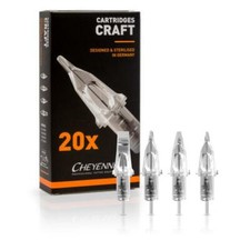 Cheyenne Hawk Craft Cartridge Tattoo Needles - Box of 20 - Magnum