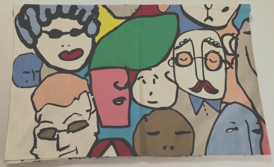 Panel cortina cortina personalizado IKEA Gulvi Faces Beckmans College Design 2010 74 x 28 Foto 2 de 4