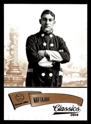 2014 Panini Classics #99 Nap Lajoie Card Cleveland Naps