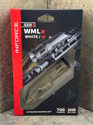 Inforce WMLX White/Infrared Gen 2 Weaponlight - Flat Dark Earth