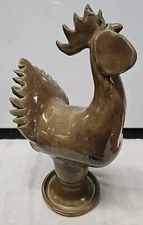 MARVIN BAILEY Southern Primitive Indigenous Folk Art Pottery ROOSTER 2007 SC