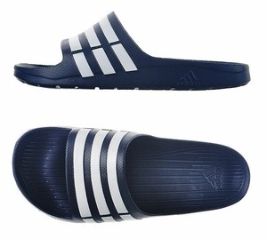 NWT ADIDAS DURAMO G15892 NAVY BLUE WHITE SLIDES SLIDE SANDALS RARE MEN'S  SIZE 18 | eBay