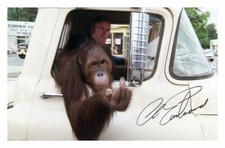CLINT EASTWOOD - EVERY WHICH WAY BUT LOOSE AUTOGRAPH SIGNED PHOTO POSTER