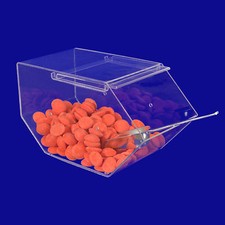 Candy Box Acryl L - für Süßwaren & Cerealien - Bonbon Kiste - Verkauf loser Ware