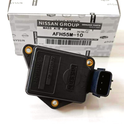 New Hitachi Mass Air Flow Sensor AFH55M-10 MAF for Nissan Pickup D21 Sentra