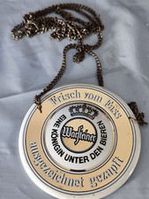 Aufl&ouml;sung: Warsteiner Frisch vom Fass ausgezeichnet gezapft Zapfhahnschild