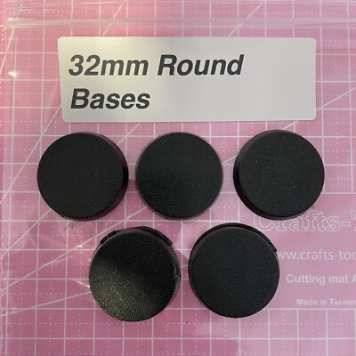 32mm Round Model Bases Warhammer 40K/AOS/WFB Conversion Spare Bits