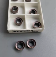 Circular Milling cutter RPMT08T2 10T3 1204 MOE-JS Carbide Inserts For EMR Tool
