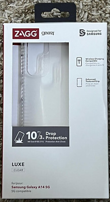 ZAGG Gear4 Clear Luxe Case - Samsung Galaxy A14 5G