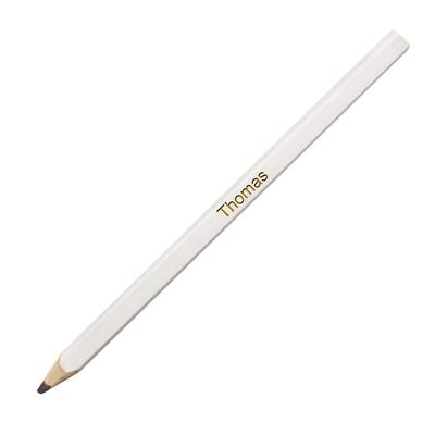Zimmermannsstift Baubleistift mit Gravur extra Lang 24 Motiv schlichter Name