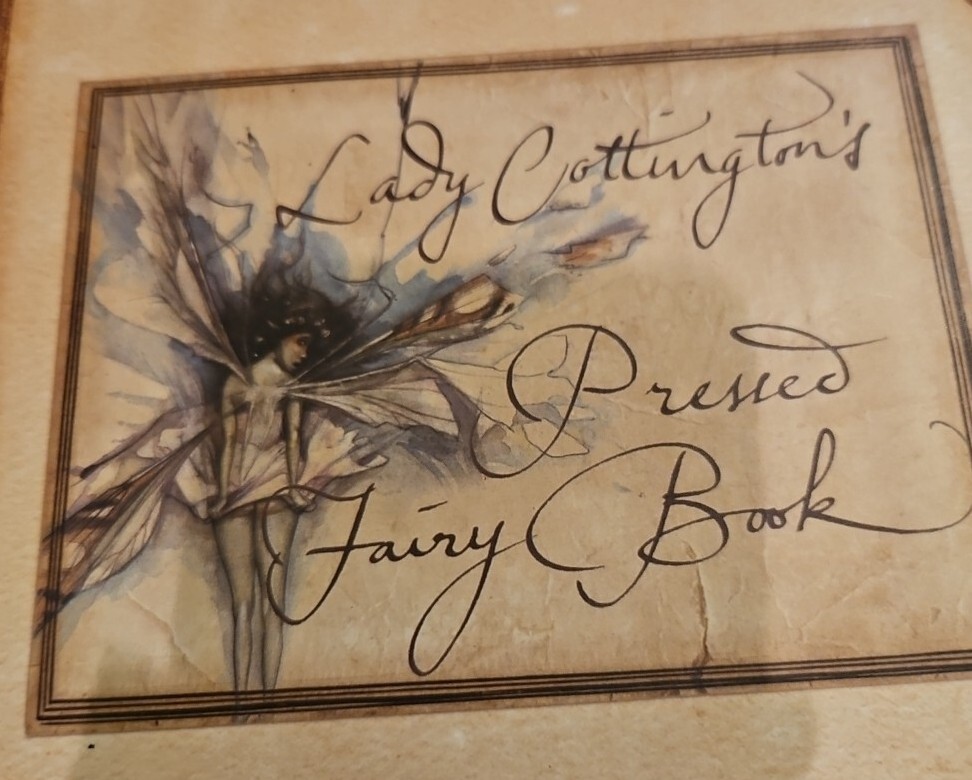 Lady Cottington's Pressed Fairy Book Fantasy Faerie Hardcover Book