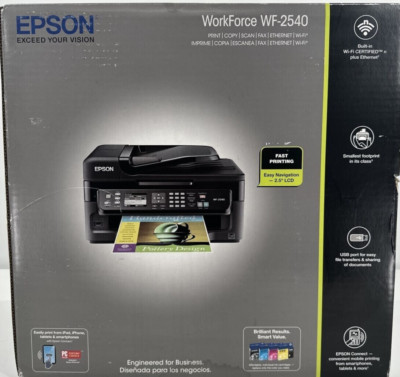 Epson Workforce WF-2540 Wireless Inkjet Multifunction Printer