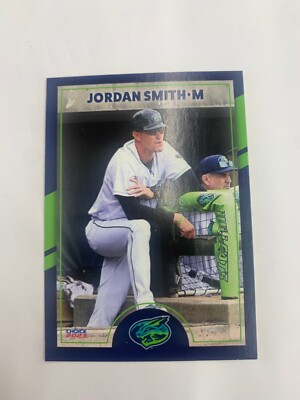 Jordan Smith Card 2023 Yan Rivera Lynchburg Hill Cats Team Card