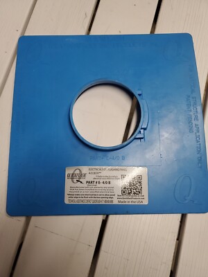 Lot of 5 QUICKFLASH E-4/0-B ELECTRICAL 4/0 BOX FLASHING PANEL