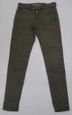 Women's American Eagle Green Super Stretch Skinny Pants Sz. 6 Reg R9-90