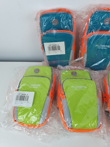 FLOVEME Fitness Pouch Armband Mobile Phone Arm Reflective Bulk Lot x 7 - 第 2/5 張圖片