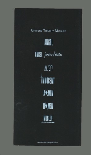 Carte publicitaire - advertising card - Thierry Mugler 2 volets - Picture 3 of 3