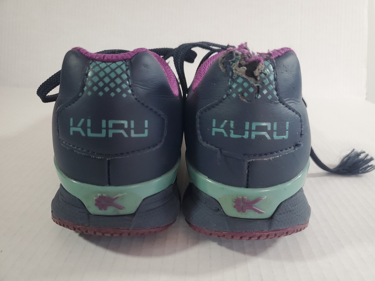Kuru Women's Athletic Shoes Sneakers Size 9 Fuchsia Gray Lace Up
