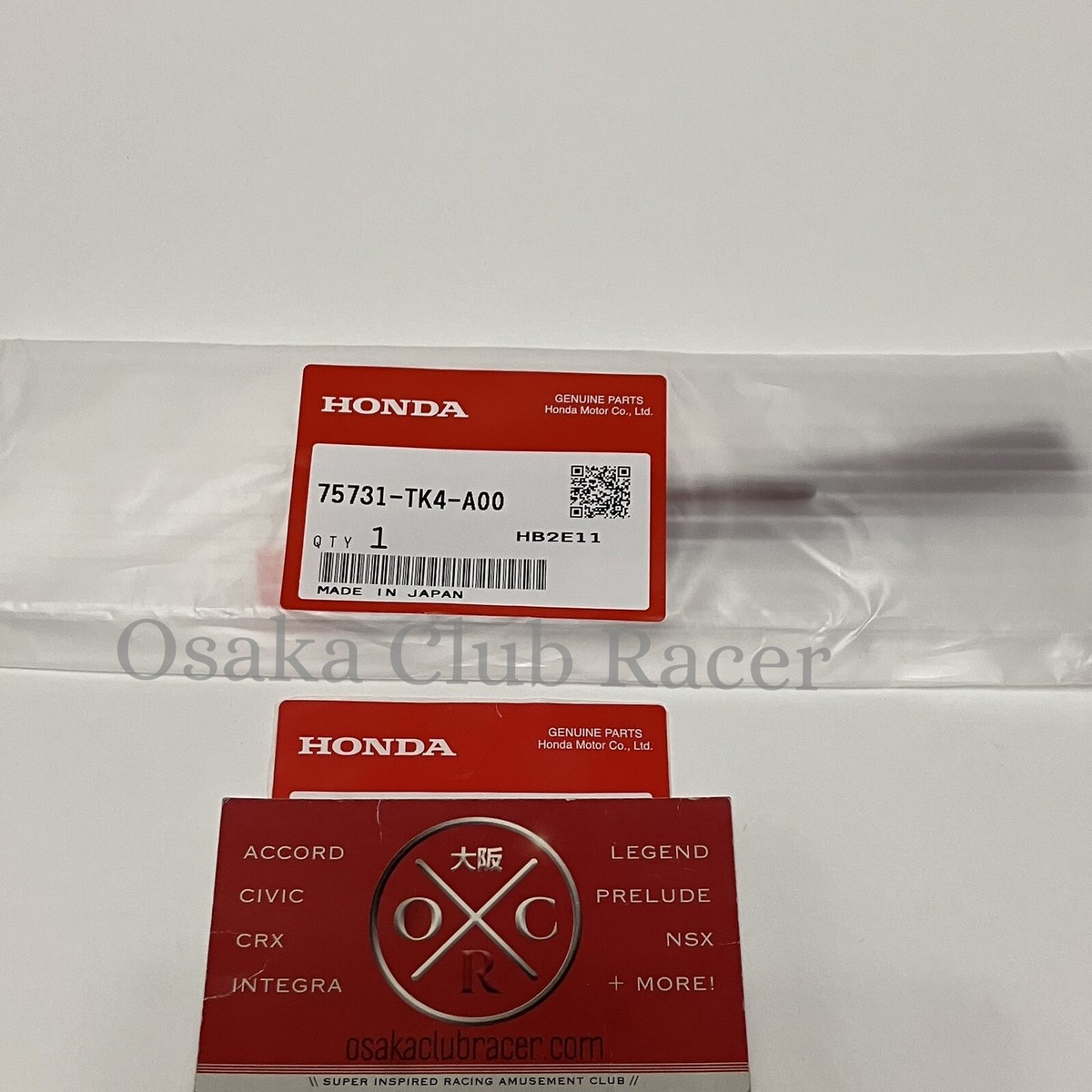 New OEM Honda Special Edition Emblem Badge Pilot Odyssey Ridgeline