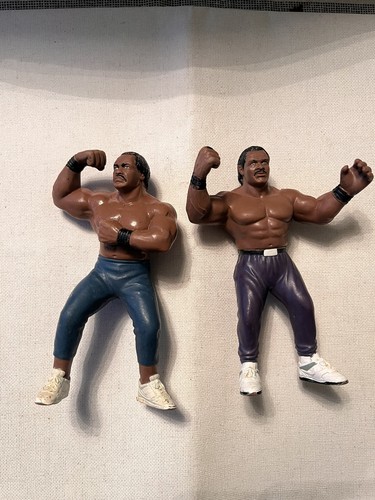 1990 Doom Ron Simmons And Butch Reed WCW Galoob Wr...