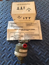 ⚡️ NIB⚡️ ITT Industries Conoflow GFX02XR 300 PSIG Air Filter 1/4" NPT connection