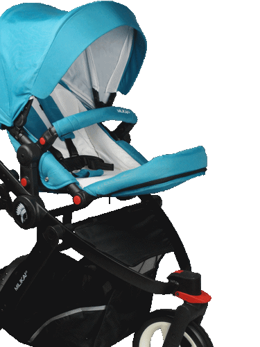 PILOT Stroller & Bassinet Bundle - Free Cup Holder, Rain Cover, Footmuff & More - Picture 9 of 14
