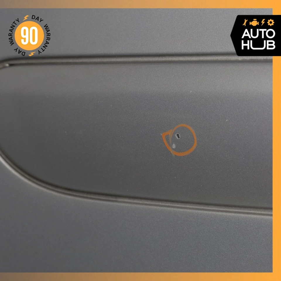 02-04 Conjunto de cubierta de parachoques trasero deportivo Mercedes R170 SLK32 AMG plateado OEM Foto 4 de 4