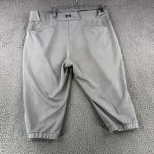 Pantalon Softball Majestic Femme - Gris Capri Argenté - Taille XL (34x23) - Neuf
