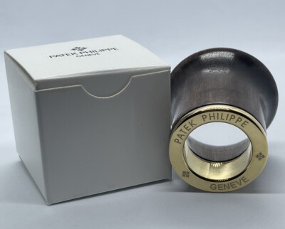 Patek Philippe Loupe Brown Magnifying Lens With Box - Rare Collectors Item ***