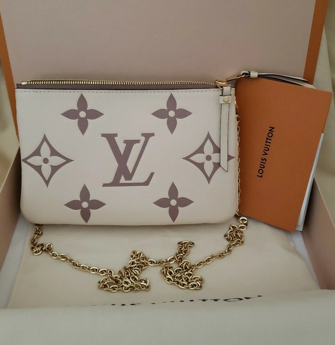 Louis Vuitton Giant Monogram Double Zip Pochette