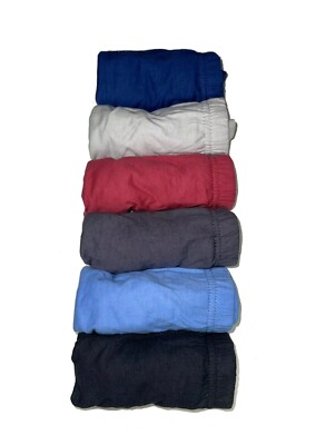 NWT Papi. Sz L. Men's 6 Pack, Cotton Low Rise Briefs,  Multicolor, MSRP $38.00