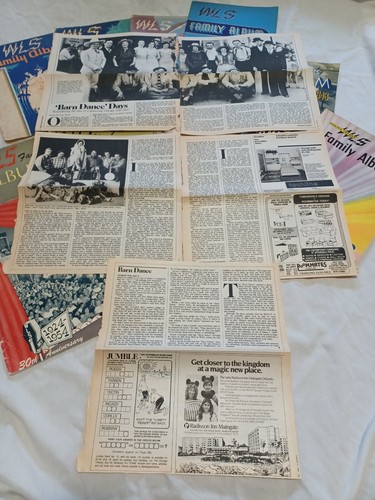 Lot Of 11 Vintage WLS Family Album - 1937-1953, 30th Anniversary + Article - Picture 5 of 6