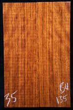 Bubinga 135 Knife Scales 5"x1.6"x 7/16" see 100 species in my store