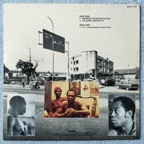 Fela Anikulapo Kuti – Black-President vinyl LP original 1981 UK Arista - Picture 2 of 6