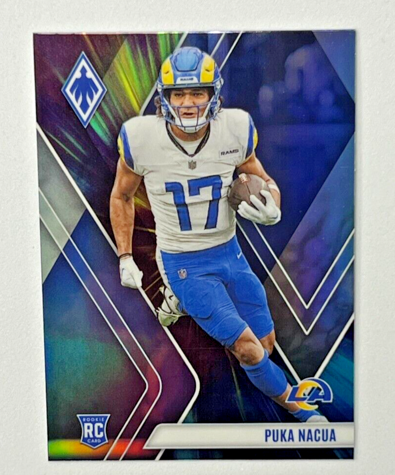 2023 Panini Phoenix PUKA NACUA RC Color Burst #200 Rams | eBay