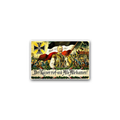 Sticker/Decal The Emperor Called and Everyone Came Germany 11x7cm A2036