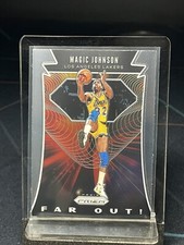2019-20 Panini Prizm Basketball Far Out! #8 Magic Johnson