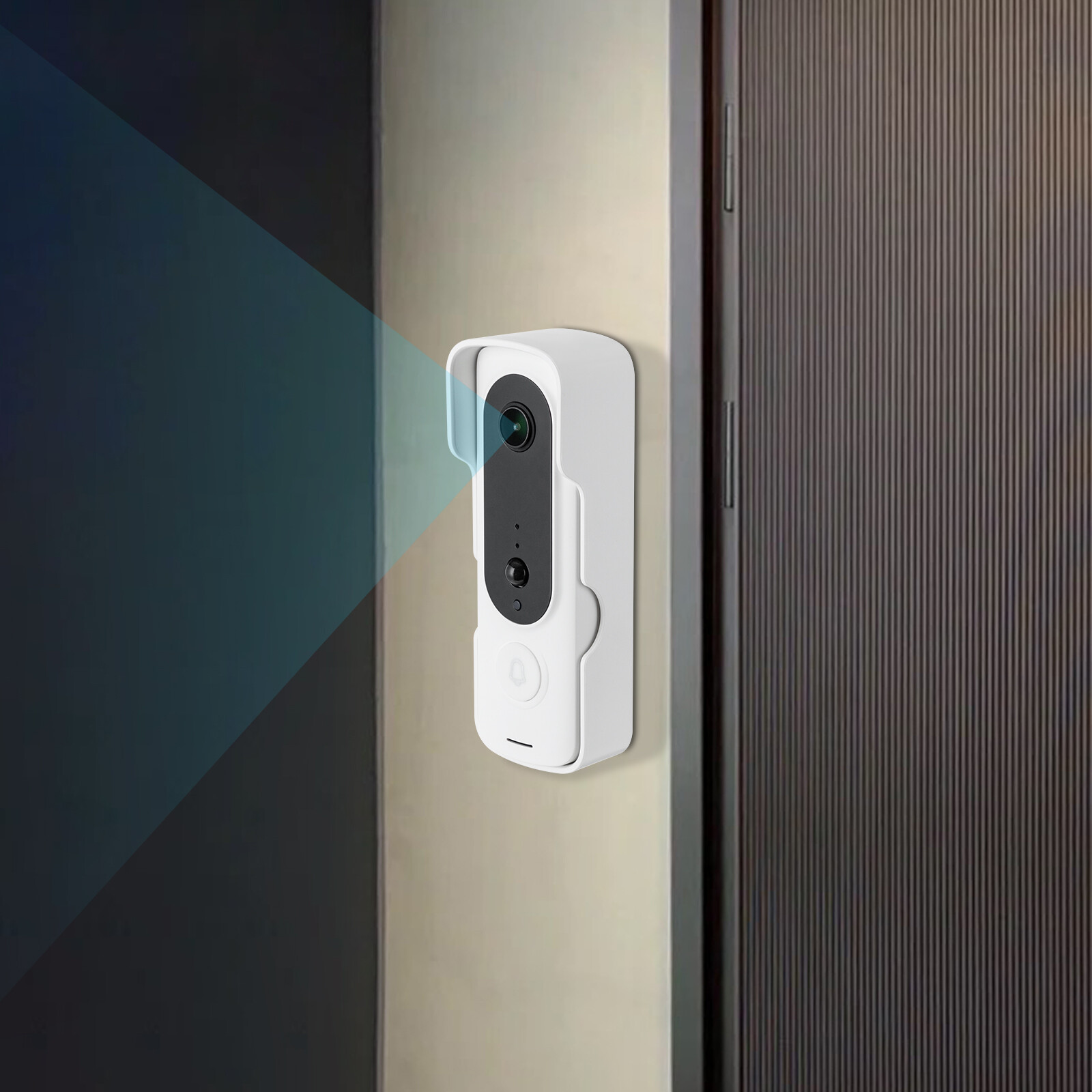 Wireless WiFi Ring Doorbell HD Security Camera with Motion Detection  -image
