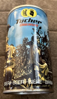 Tucher Ubersee 330ml beer can NURNBERG Schoner Brunnen Scene