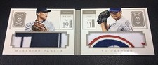 2014 National Treasures Masahiro Tanaka RC YU Darvish Dual Patch Booklet 4/10