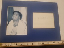 LOU SALICA HAND SIGNED PRESENTATION PRO V-CUT MOUNT WITH COA - MAKE AN OFFER