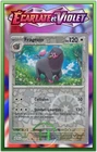 Fragroin Reverse - EV1:Écarlate et Violet - 157/198 - Carte Pokémon FR Neuve