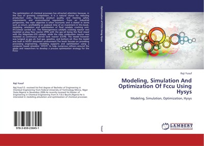 Raji Yusuf | Modeling, Simulation And Optimization Of Fccu Using Hysys | Buch