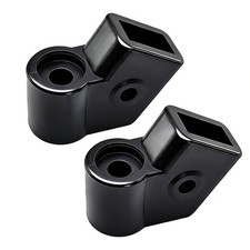 Set of 2 Shopping Cart Replacement Wheel Couplings Fit for Utility Cart/Shopp...