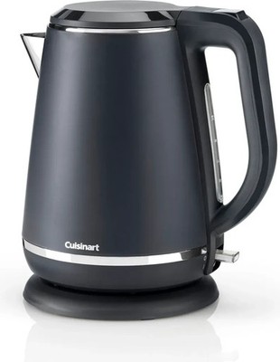 Cuisinart 1,5-liter-wasserkocher mit 3000 w leistung, kabellos, schiefergrau