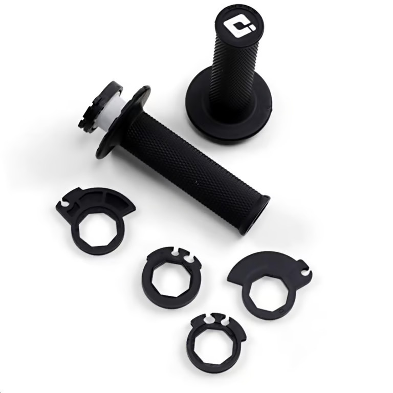 ODI V2 Lock-On without Waffle Grips - Black Motorcycle Stree