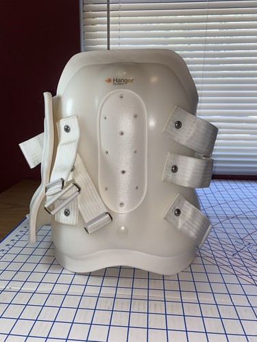Hanger Clinic Full Cover Back Brace Support Front/Back Straps Orthopedic