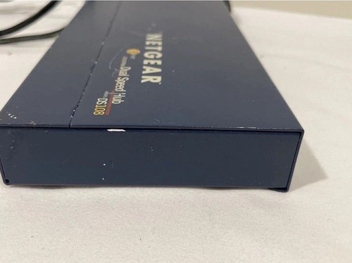 Netgear Dual Speed DS108 8-portowy koncentrator Fast Ethernet 10/100 Mbps z kablem zasilającym - Zdjęcie 10 z 11